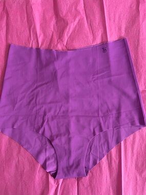 3/&30 ⭐️ Victoria's Secret M High Waist Purple Seamless Panty Brief Slip NWT